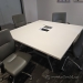 White Square Boardroom Conference Meeting Table 60" x 60"